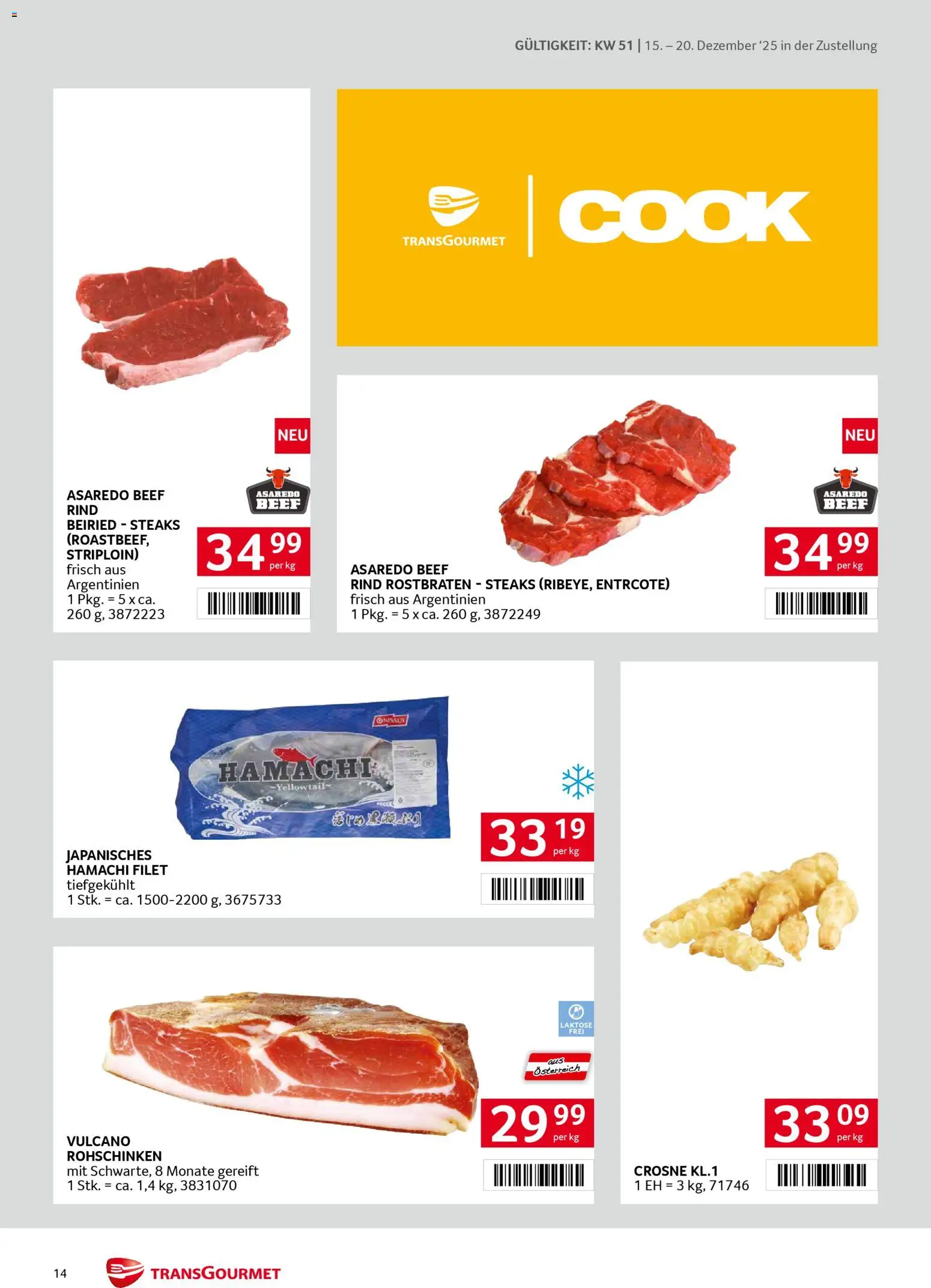 Transgourmet Zustellaktion gültig ab 15.12.2025 | Seite: 14