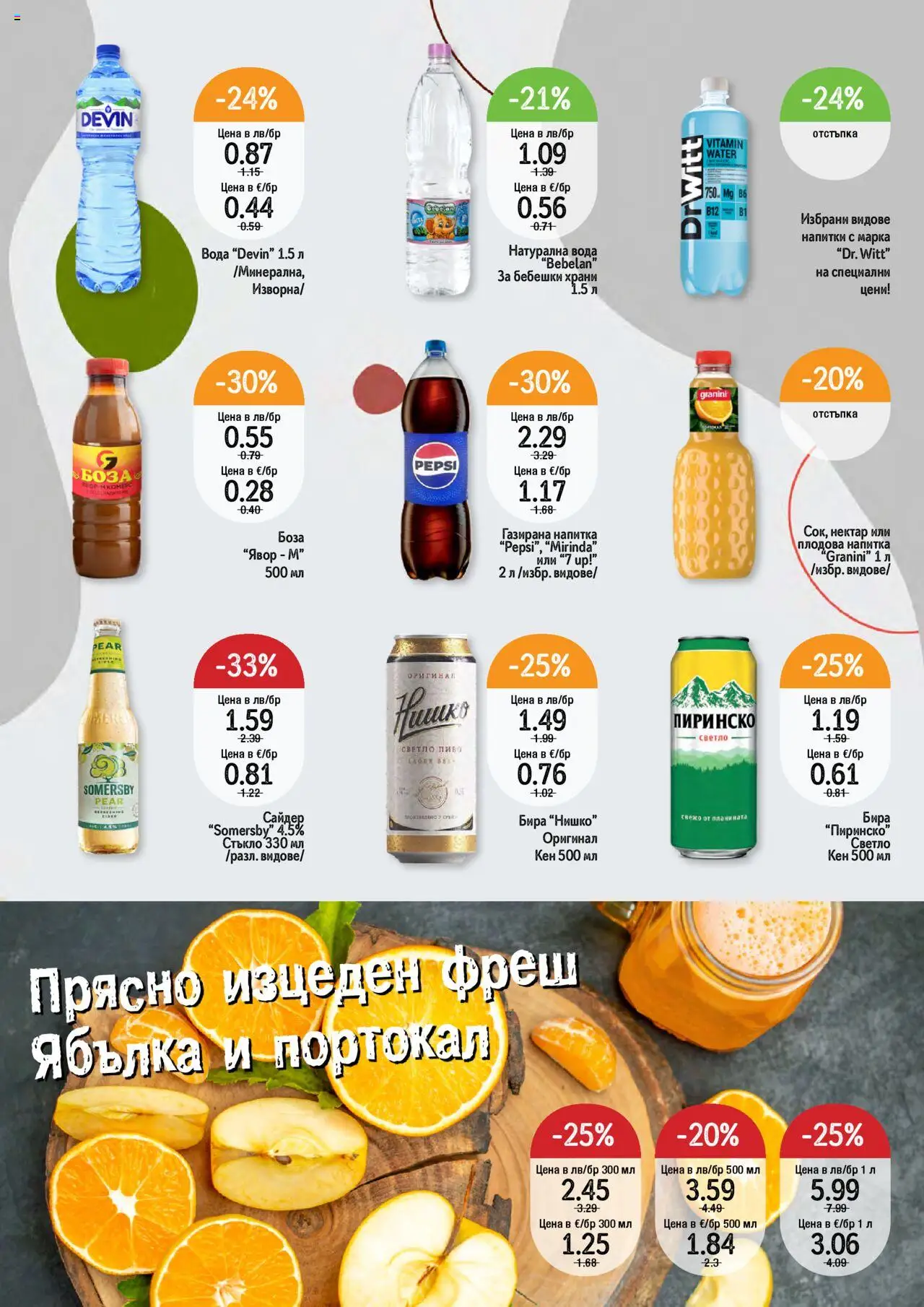  | Страница: 10 | Продукти: Бира, Кен, Светло пиво, Плодова напитка