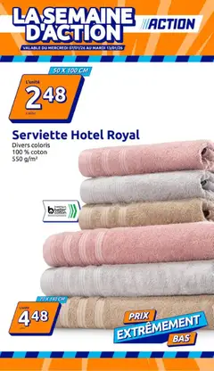 Action - Prévisualisation de Action catalogue de la semaine valide à partir de 07.01.2026