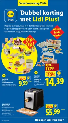 Lidl folder week 16 - Voorbeeld van een folder van Lidl, geldig van 13.04.2026 | Pagina: 42 | Producten: Pasta, Bakkerij