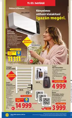Lidl Akciós újság - amely érvényes a következő dátumtól: 30.10.2025 | Oldal: 34