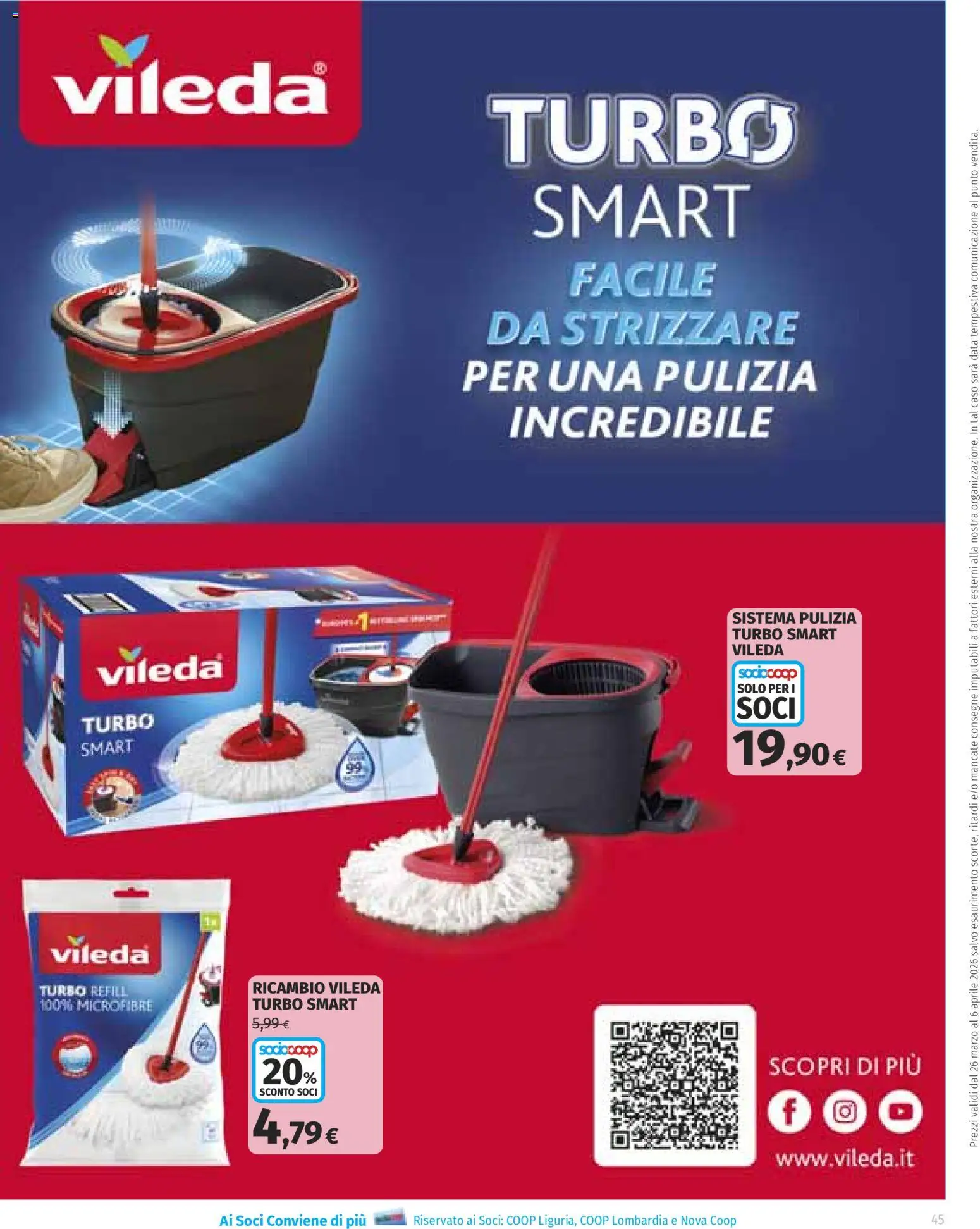 Volantino Ipercoop del 26.03.2026 | Pagina: 45 | Prodotti: Data