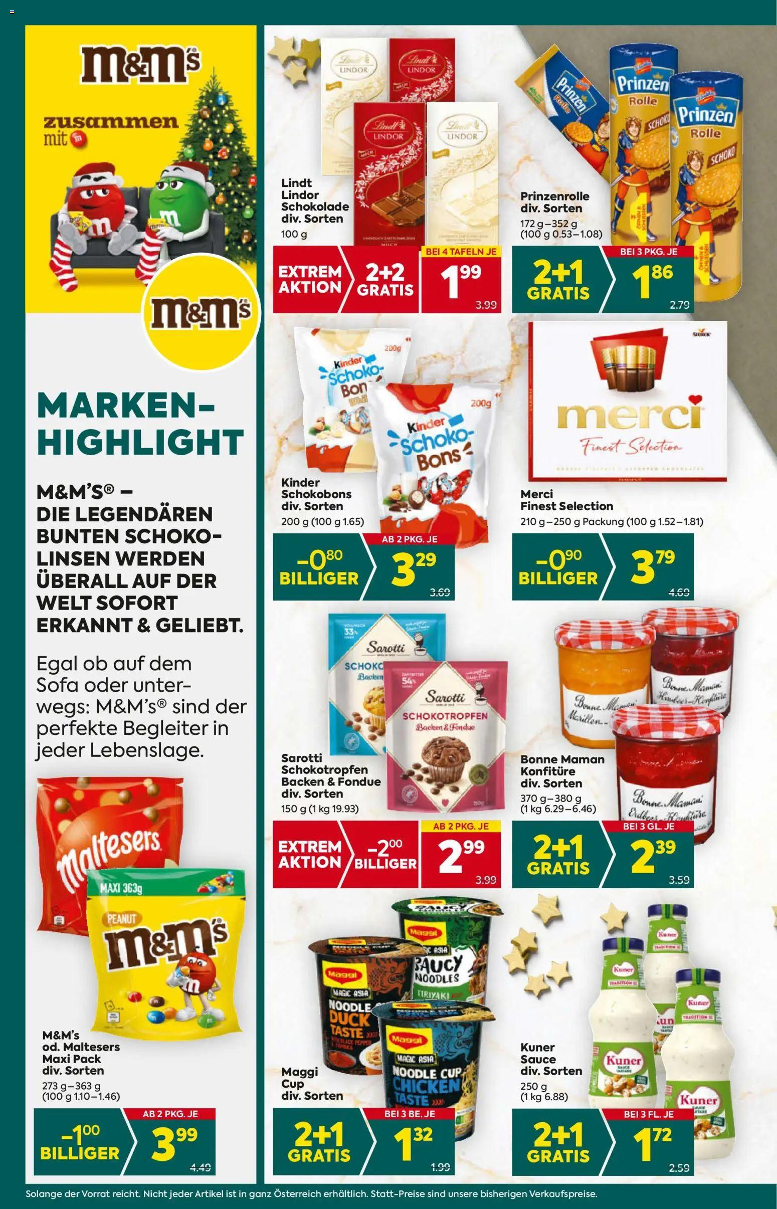 Billa Plus Flugblatt - Kärnten gültig ab 04.12.2025 | Seite: 16 | Produkte: Sofa, Schokolade