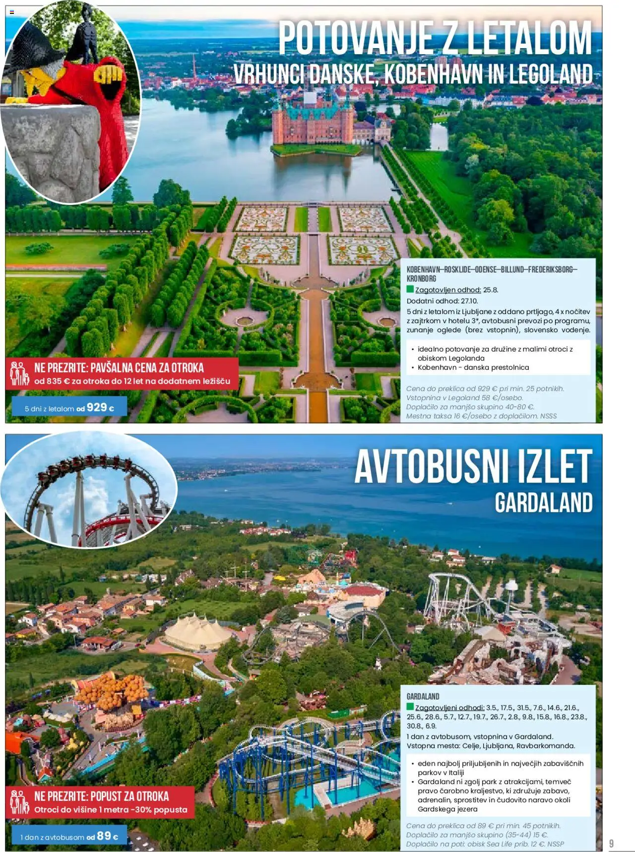 Sonček katalog družinske počitnice │ velja od 01.06.2025 | Stran: 9