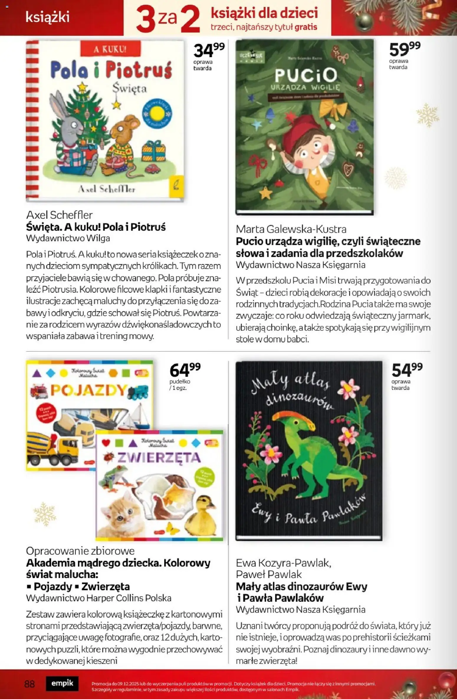 Empik Black Friday od 26.11.2025 | Strona: 88 | Produkty: Klapki, Pudełko, Książki