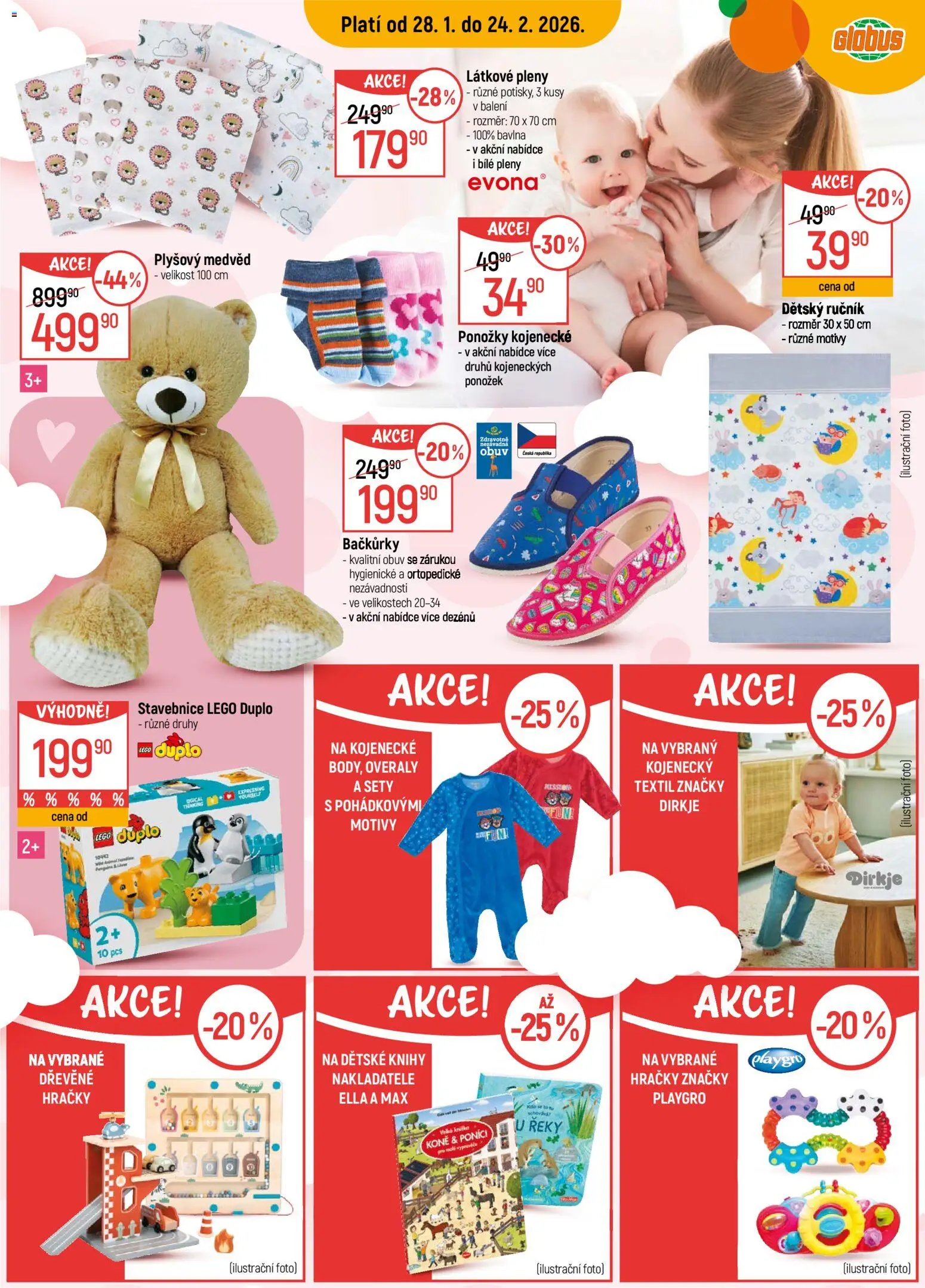 Globus leták - České Budějovice od 28.01.2026 | Strana: 6 | Produkty: LEGO, Stavebnice, Obuv, PC