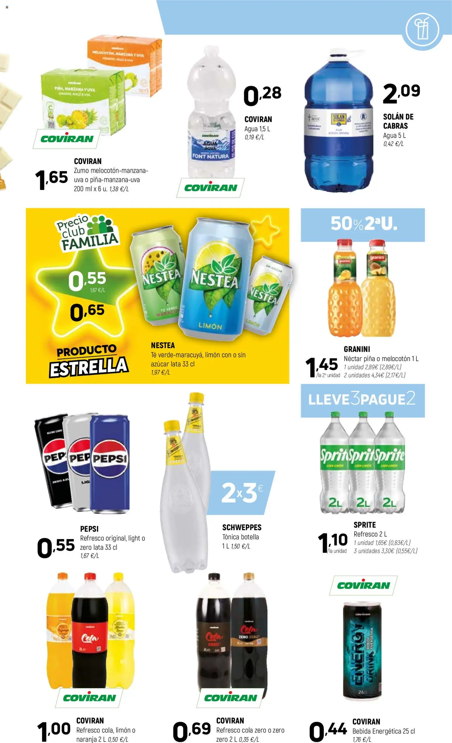 Coviran ofertas │ válido desde el 02.01.2026 | Página: 11 | Productos: Piña, Té, Πρίζες, Néctar