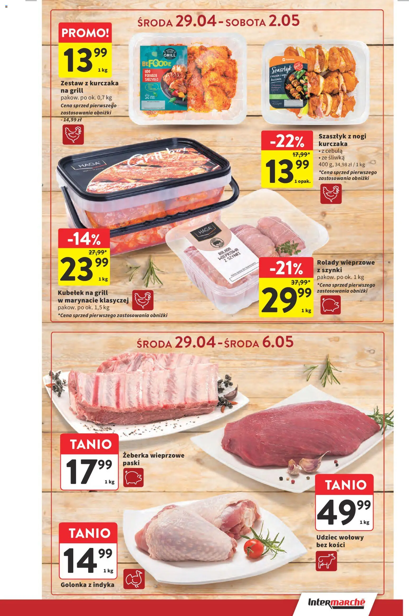 Intermarche gazetka od 29.04.2026 | Strona: 13 | Produkty: Grill