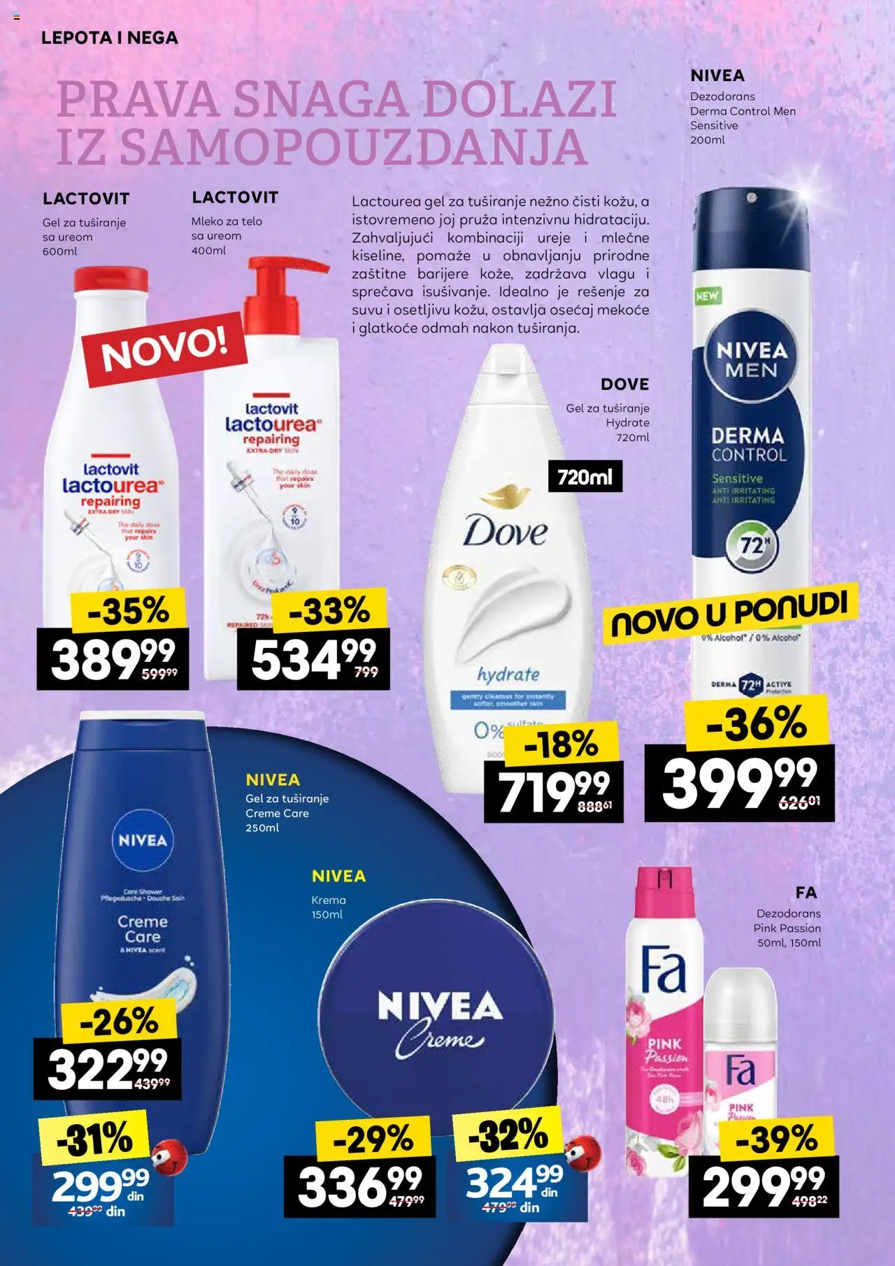 Idea katalog - važi od 06.09.2025 | Strana: 6 | Proizvode: Nivea, Krema, Mleko za telo, Dezodorans