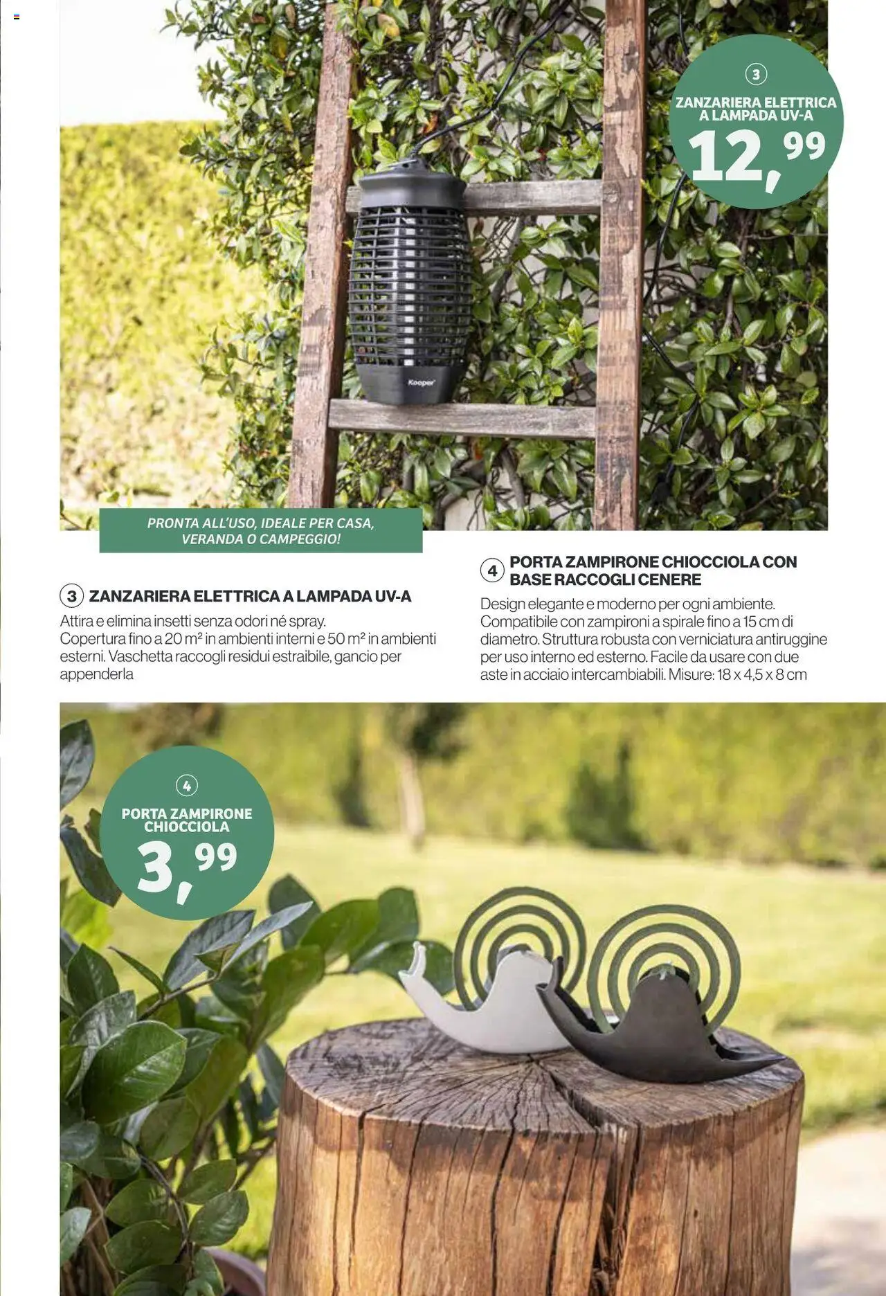 Volantino IN's del 19.05.2025 | Pagina: 13 | Prodotti: Zanzariera elettrica, Uva, Zanzariera, Lampada