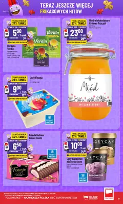 POLOmarket Gazetka - Frikasowe hity od 23.07.2025 | Strona: 9 | Produkty: Rolada, Rolada lodowa, Herbata, Lody