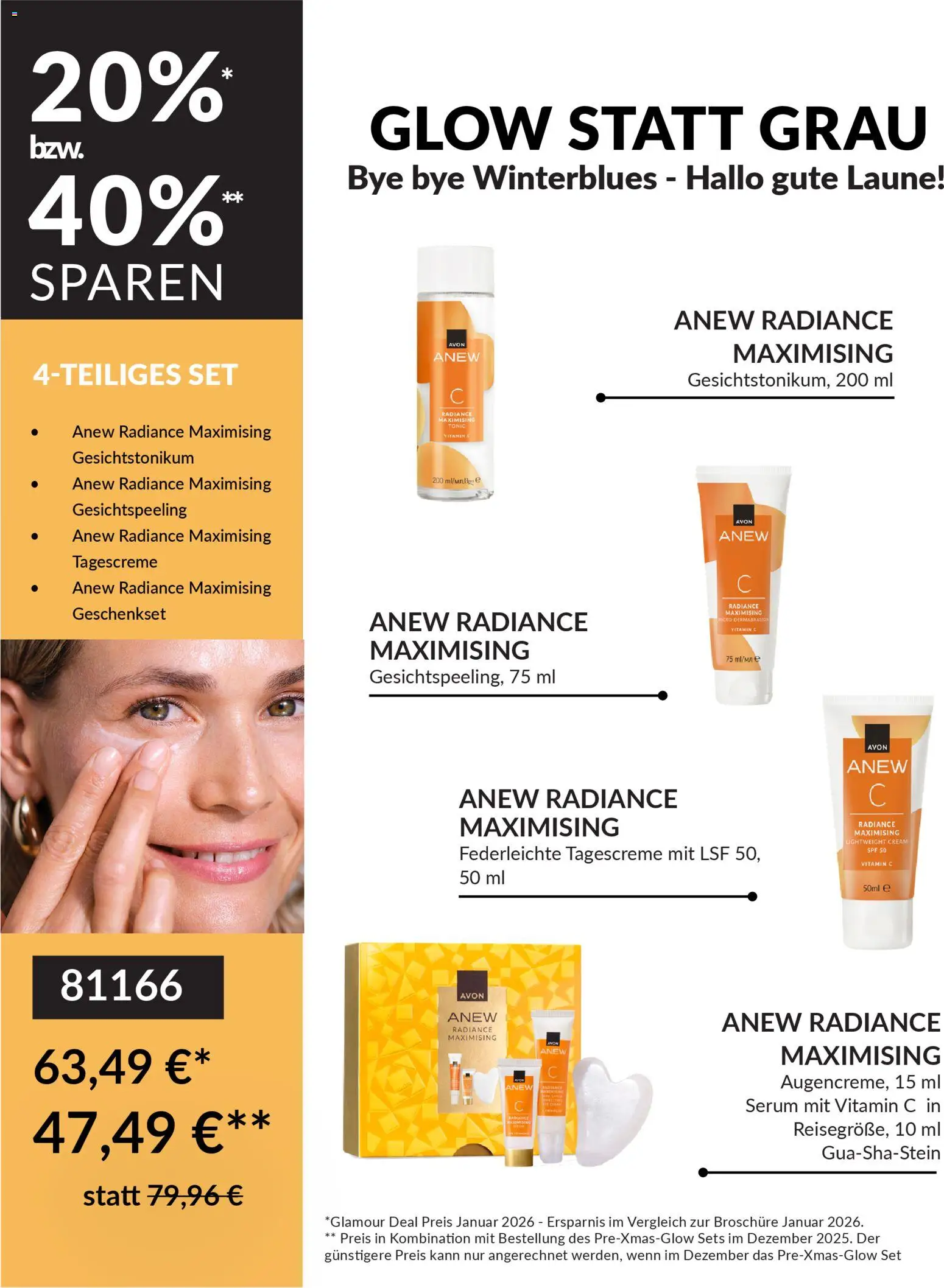 AVON Broschüre Januar 2026 – gültig ab 15.01.2026 | Seite: 2 | Produkte: Serum, Tagescreme