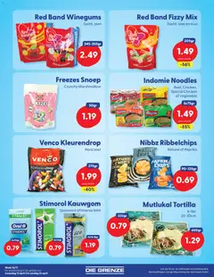 Die Grenze - Folder week week 16/15 - Voorbeeld van een folder van Die Grenze, geldig van 13.04.2026 | Pagina: 7 | Producten: Snoep, Chips, Kész piskótalap, Kauwgom