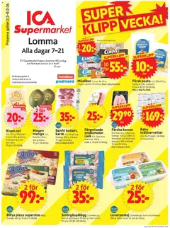 ICA Supermarket - Lomma - Förhandsvisning av reklamblad från butik ICA Supermarket aktuell från 02.02.2026