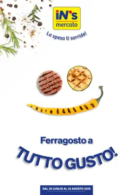 Anteprima del volantino Volantino IN's	 valido a partire dal 30.07.2025
