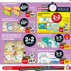 Pampers babydoekjes, 9- en 12-pak - Voorbeeld van een folder van Kruidvat, geldig van 21.10.2025 | Pagina: 63