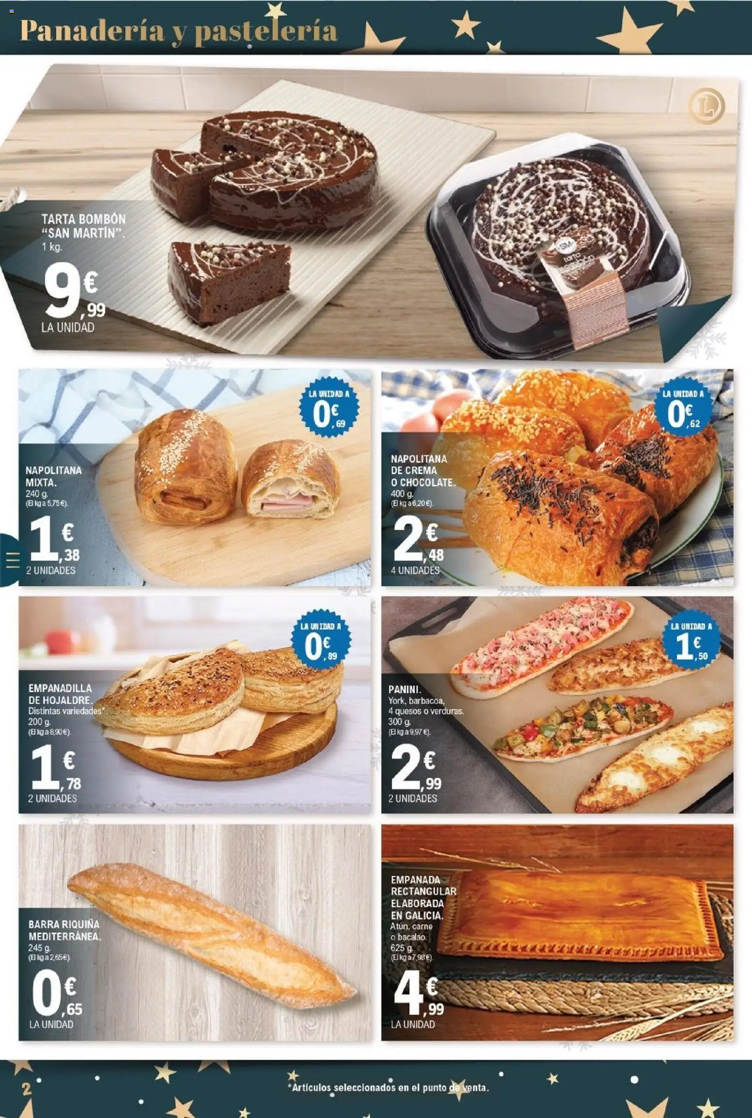 E.Leclerc folleto │ válido desde el 26.12.2025 | Página: 2 | Productos: Crema, Panadería