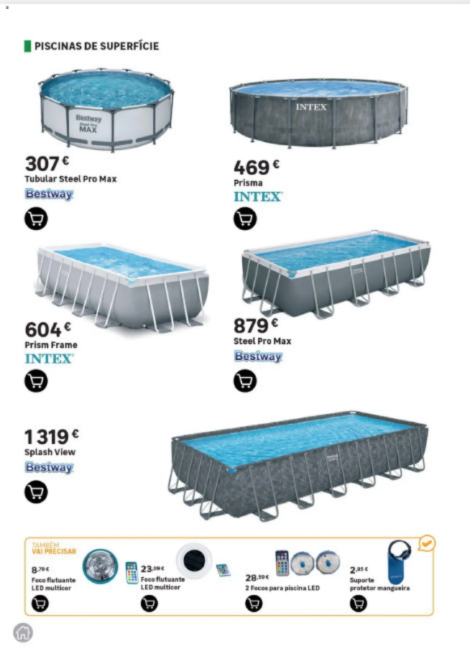 Leroy Merlin Arquipélago dos Açores │ válido de 12.03.2026 | Página: 70 | Produtos: Piscina, Piscinas, Mangueira