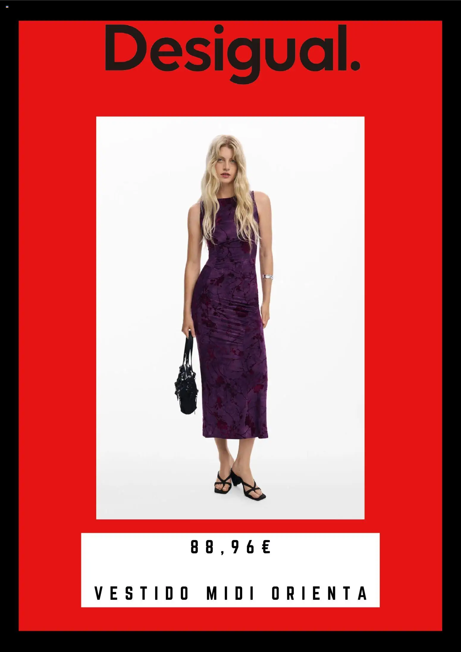 Desigual Singles´day │ válido desde el 07.11.2025 | Página: 5 | Productos: Vestido midi
