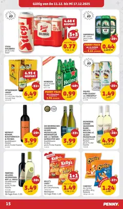 Penny Markt Flugblatt ab 11.12.2025 gültig | Seite: 15 | Produkte: Salz, Bier