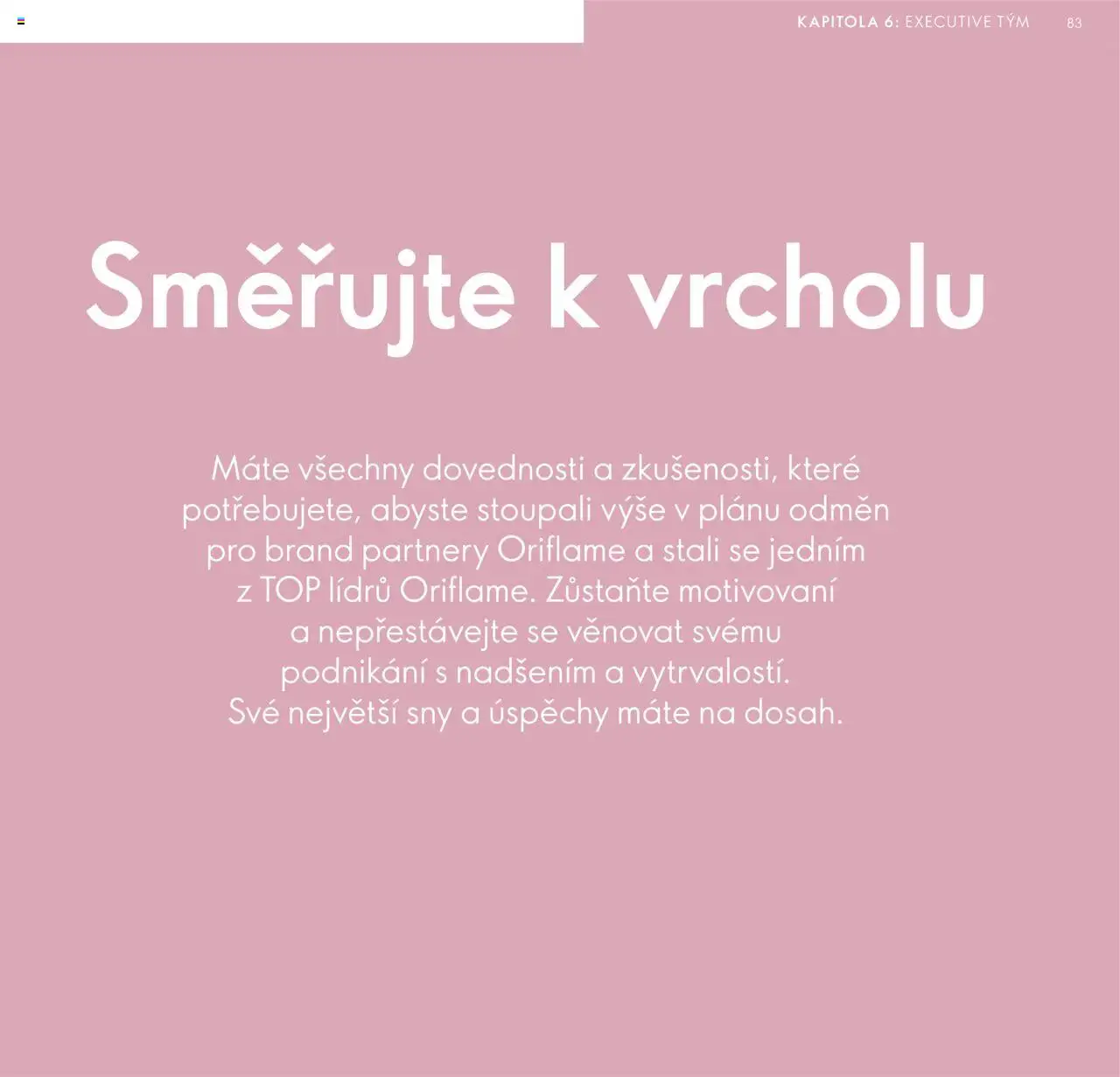 Oriflame katalog Plán odměn pro Brand Partnery od 10.04.2025 | Strana: 83