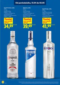 Pogląd oferty "Krupnik Premium, wódka, 700 ml wódka" - ważna od 13.04.2026 | Strona: 5 | Produkty: Wódka Stock, Vodka, Wódka