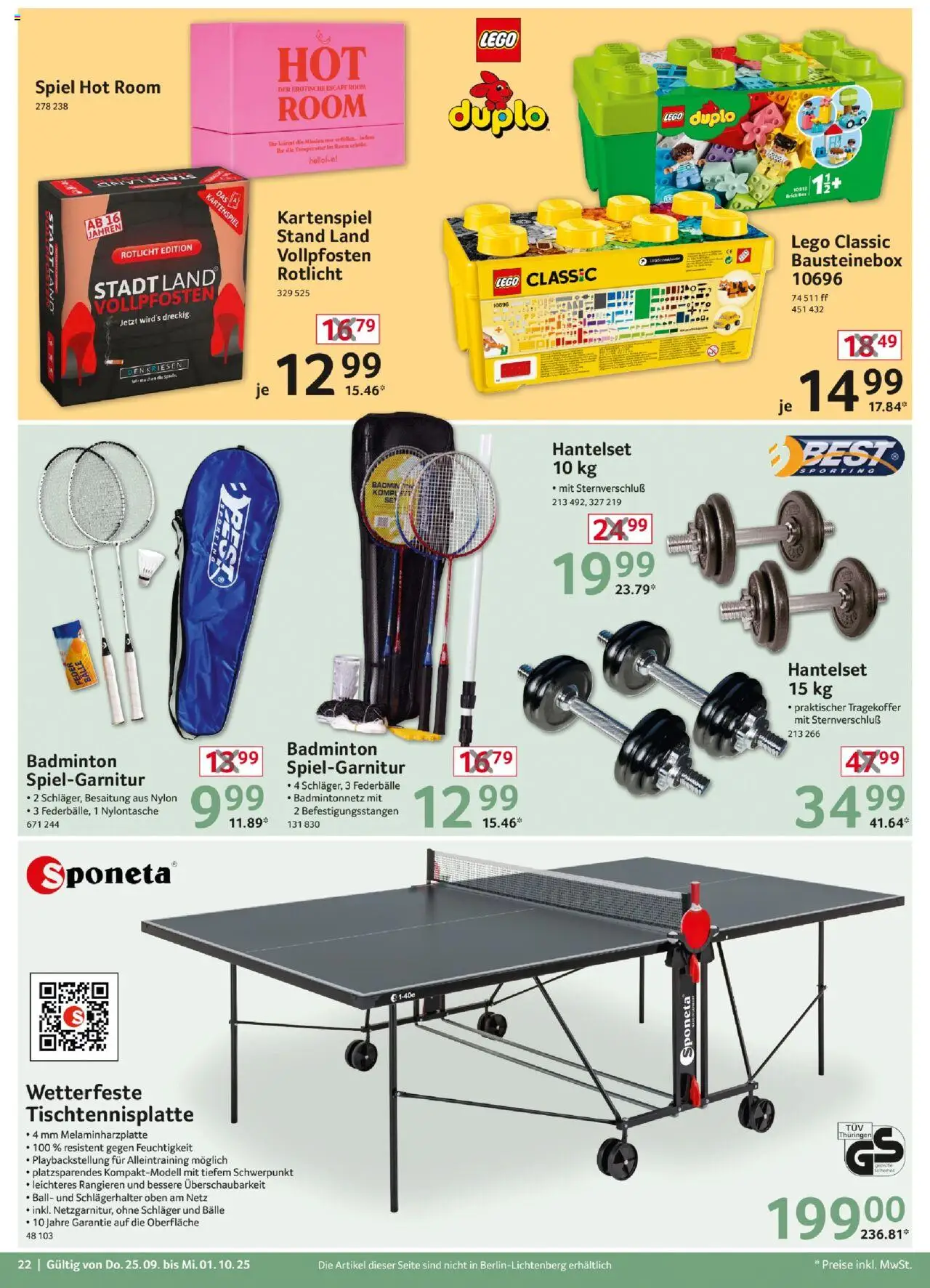 Selgros  Non Food – gültig ab 25.09.2025 | Seite: 22 | Produkte: Spiel