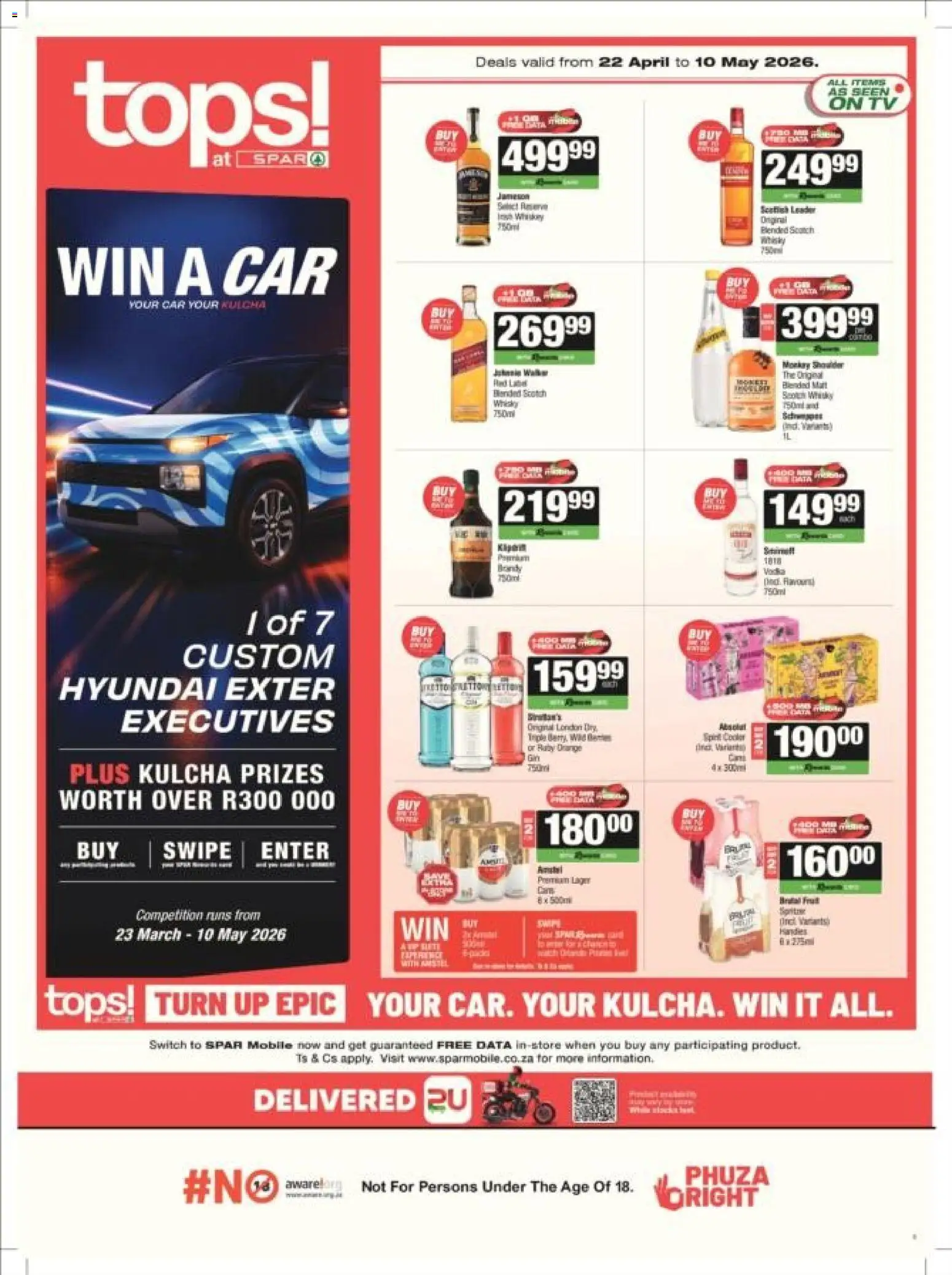 New KWIKSPAR catalogue – valid from 22.04.2026 | Page: 5 | Products: Data, TV, Switch