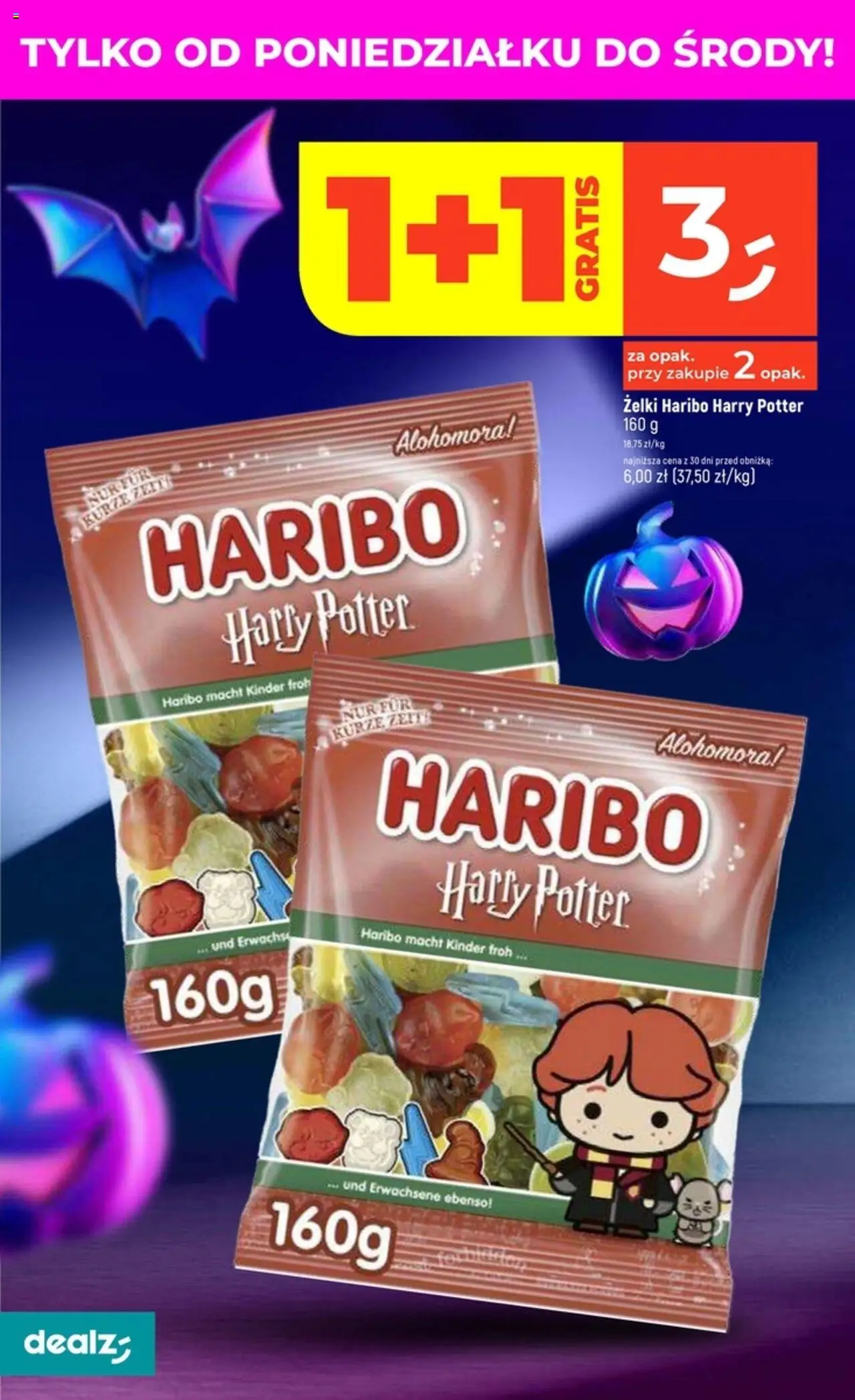Dealz Gazetka od 18.09.2025 | Strona: 42 | Produkty: Żelki haribo, Żelki