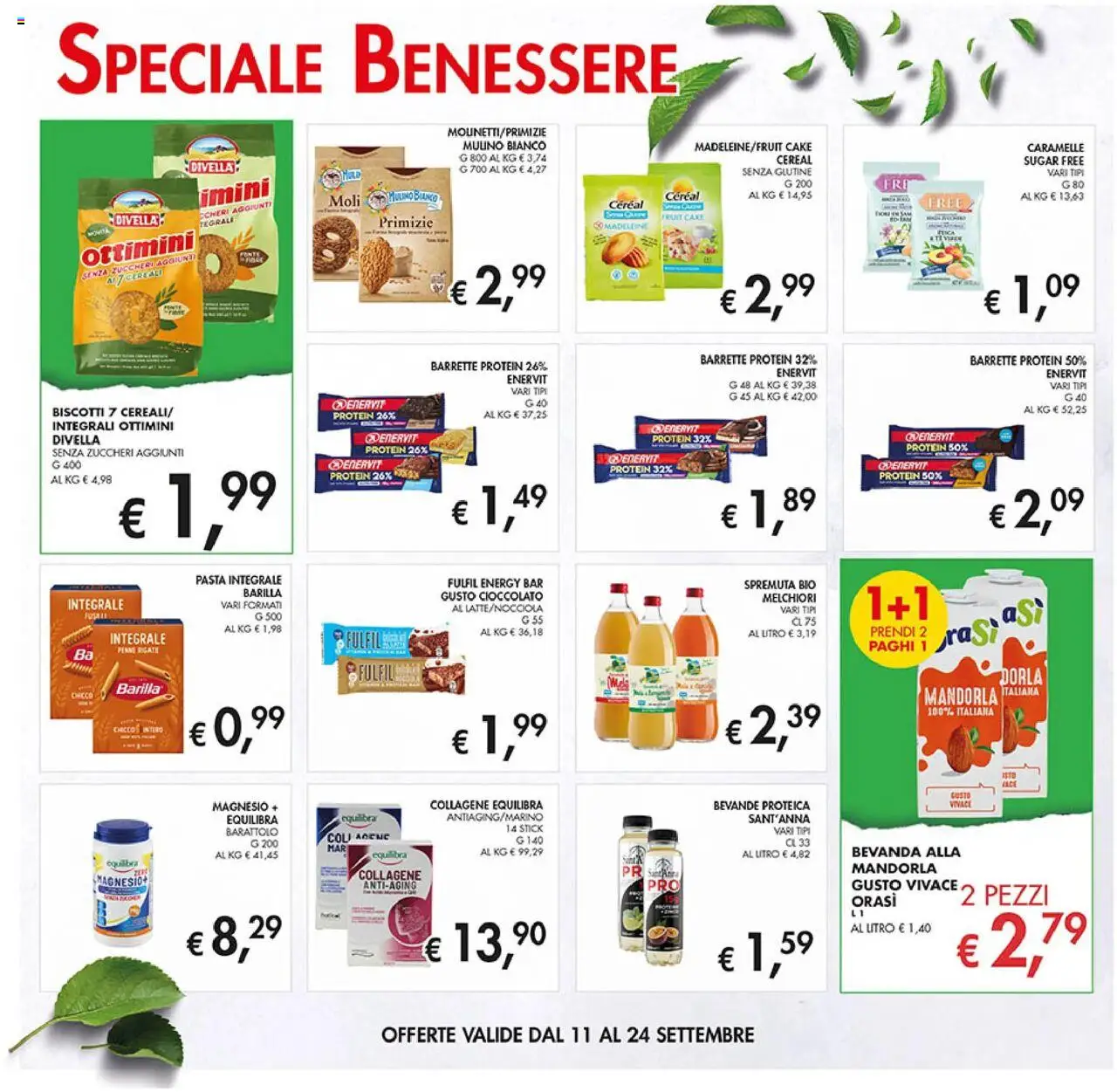 Volantino Coal del 11.09.2025 | Pagina: 14 | Prodotti: Caramelle, Cereali, Biscotti, Pasta