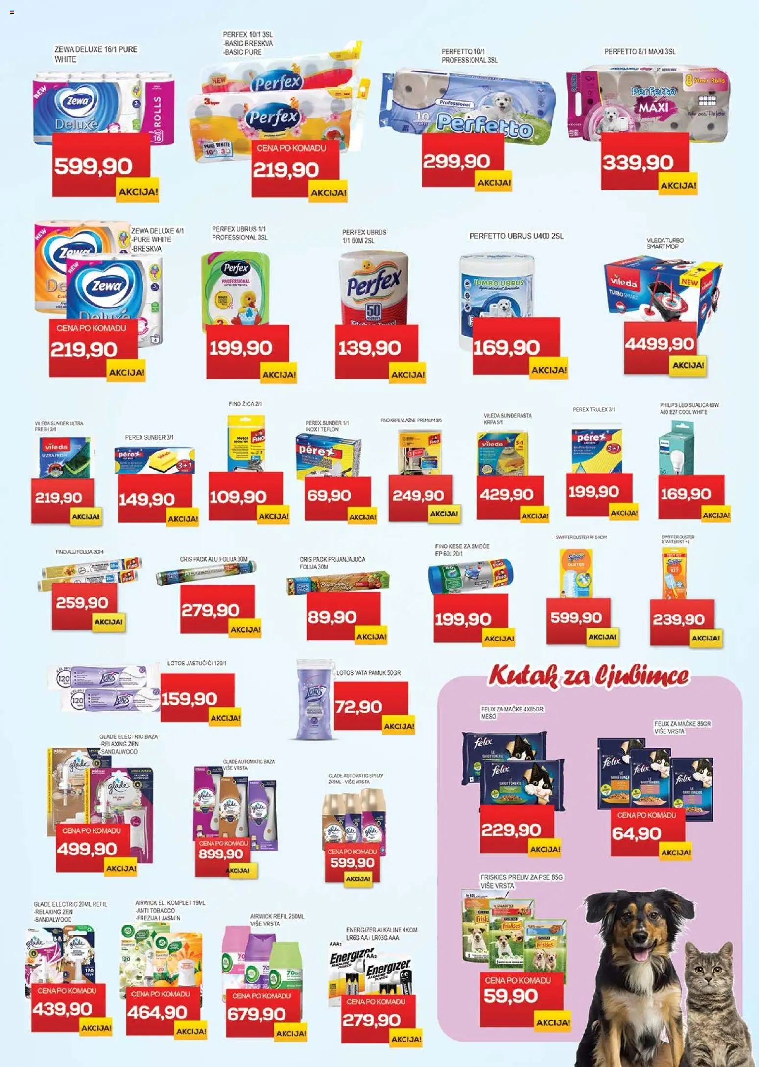 Medius katalog - važi od 02.01.2026 | Strana: 19 | Proizvode: Ubrus, LED sijalica, Vileda, Breskva