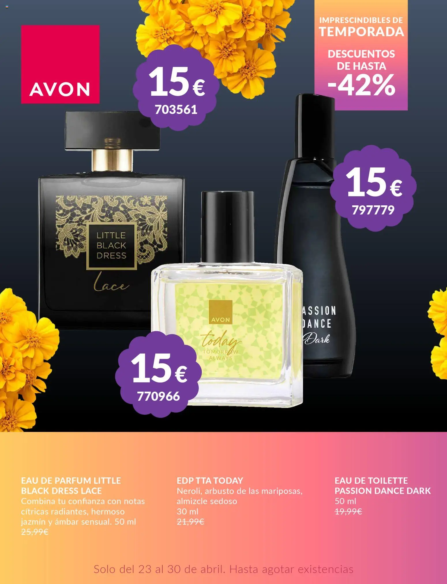 Avon folleto │ válido desde el 23.04.2026 | Página: 5 | Productos: Perfume, Eau de toilette, Eau de parfum