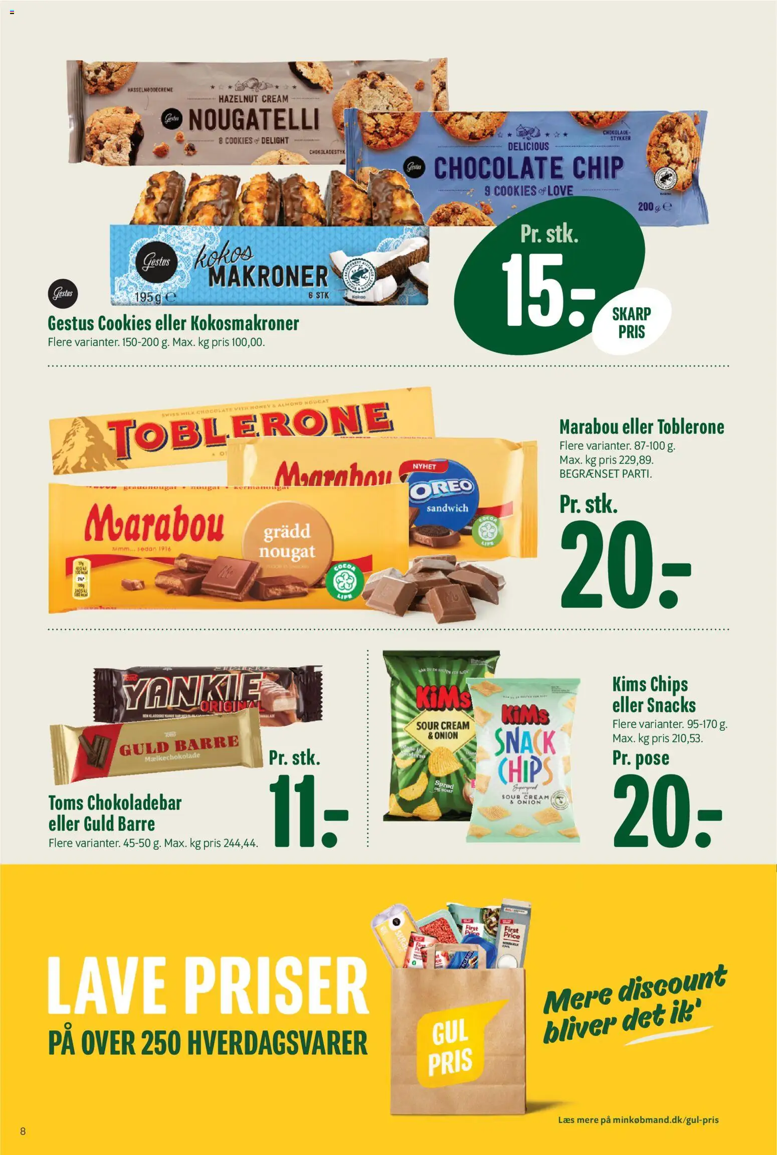 Min Købmand tilbudsavis – gyldig fra 09.01.2026 | Side: 9 | Produkter: Chokolade, Chips, Kakao, Oreo
