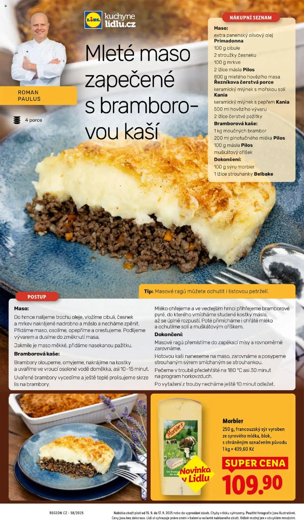 Lidl leták od 15.09.2025 | Strana: 51 | Produkty: Mleté maso, Česnek, Maso, Kaše