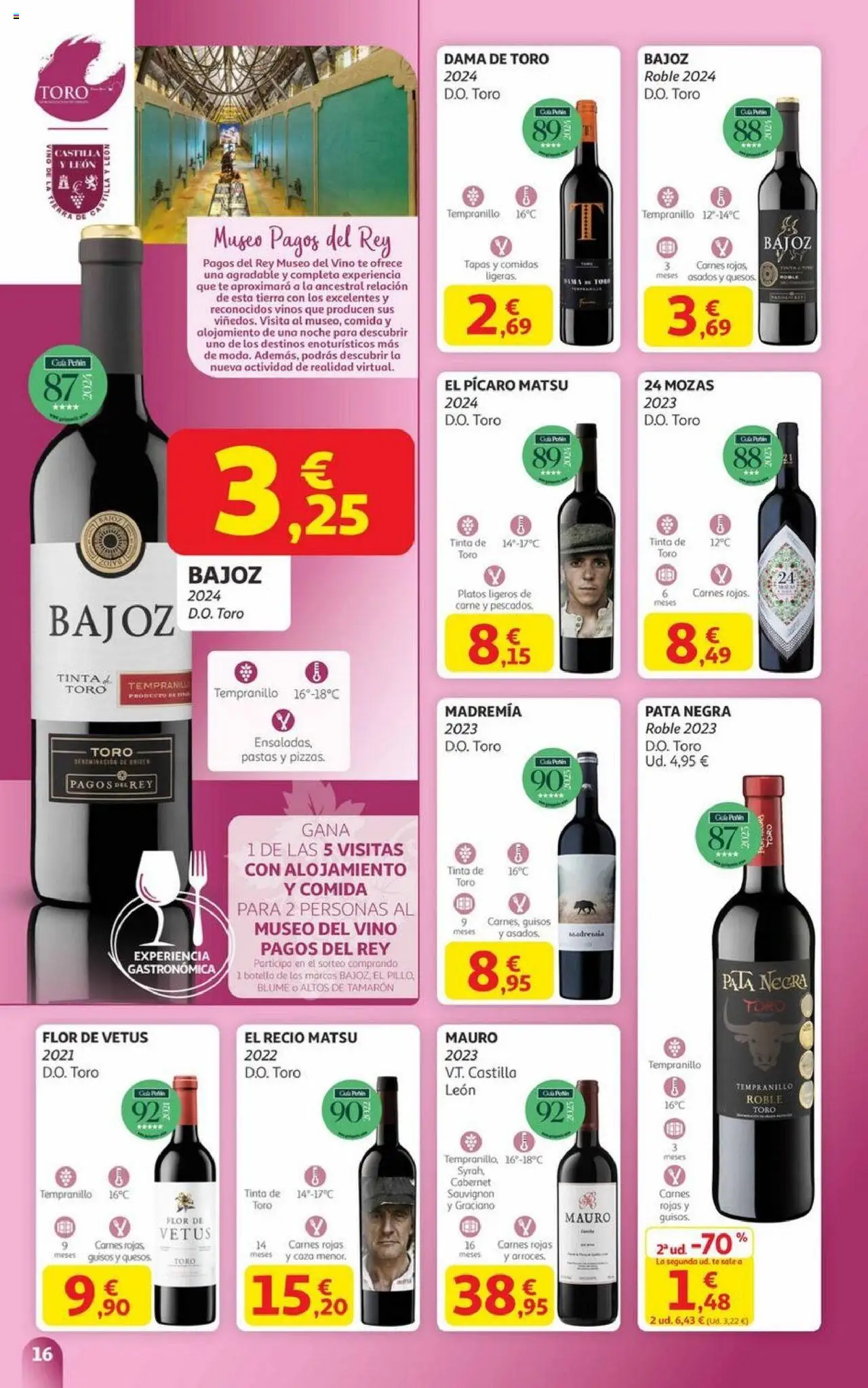 Alcampo - Canarias │ válido desde el 06.10.2025 | Página: 16 | Productos: Vino, Té