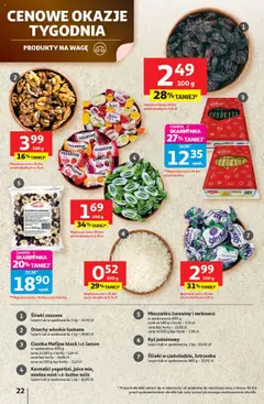 Auchan Gazetka - Pewność niskich cen Hipermarket od 18.09.2025 | Strona: 22