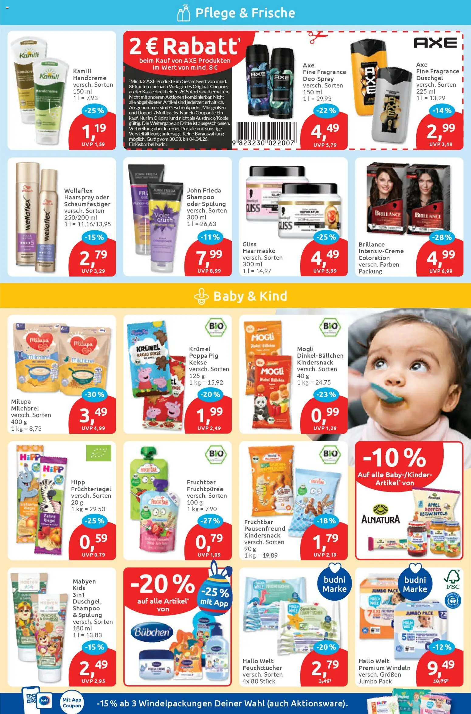 Budni Prospekt | 30.03.2026 | Wie erhält man einen begrenzten Rabatt? | Deutschland