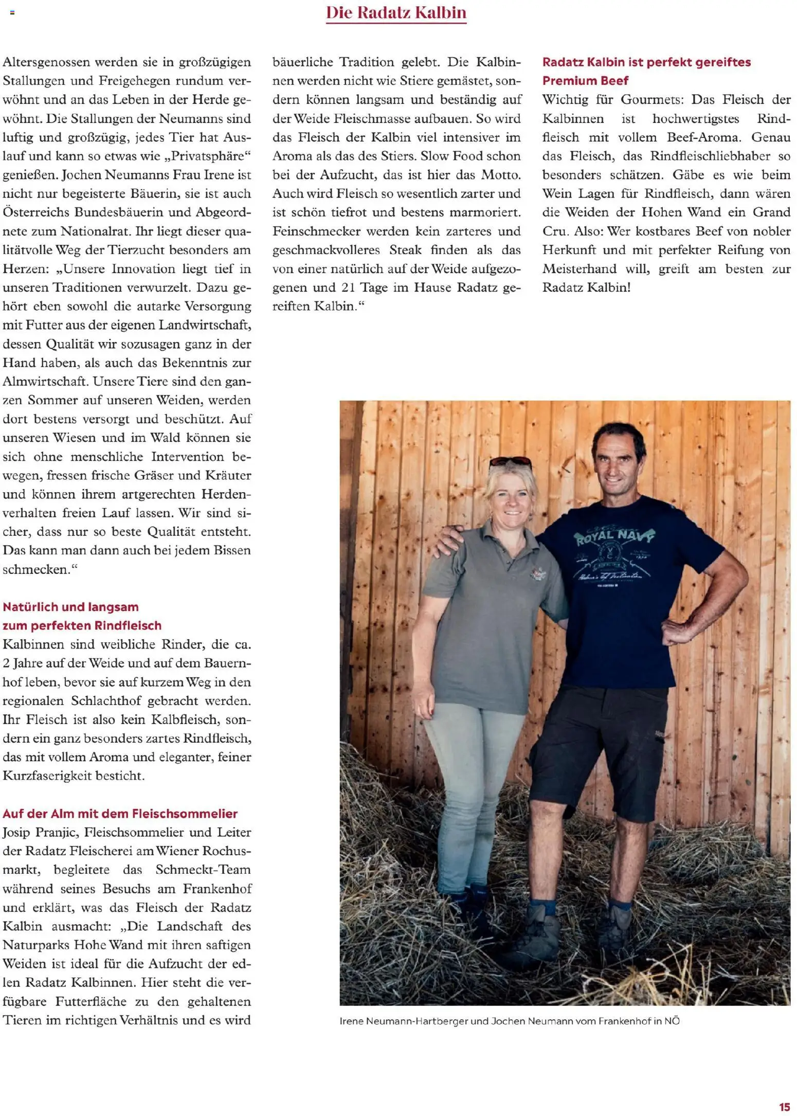 Radatz Schmeckt gültig ab 01.11.2025 | Seite: 15 | Produkte: Wein, Rindfleisch