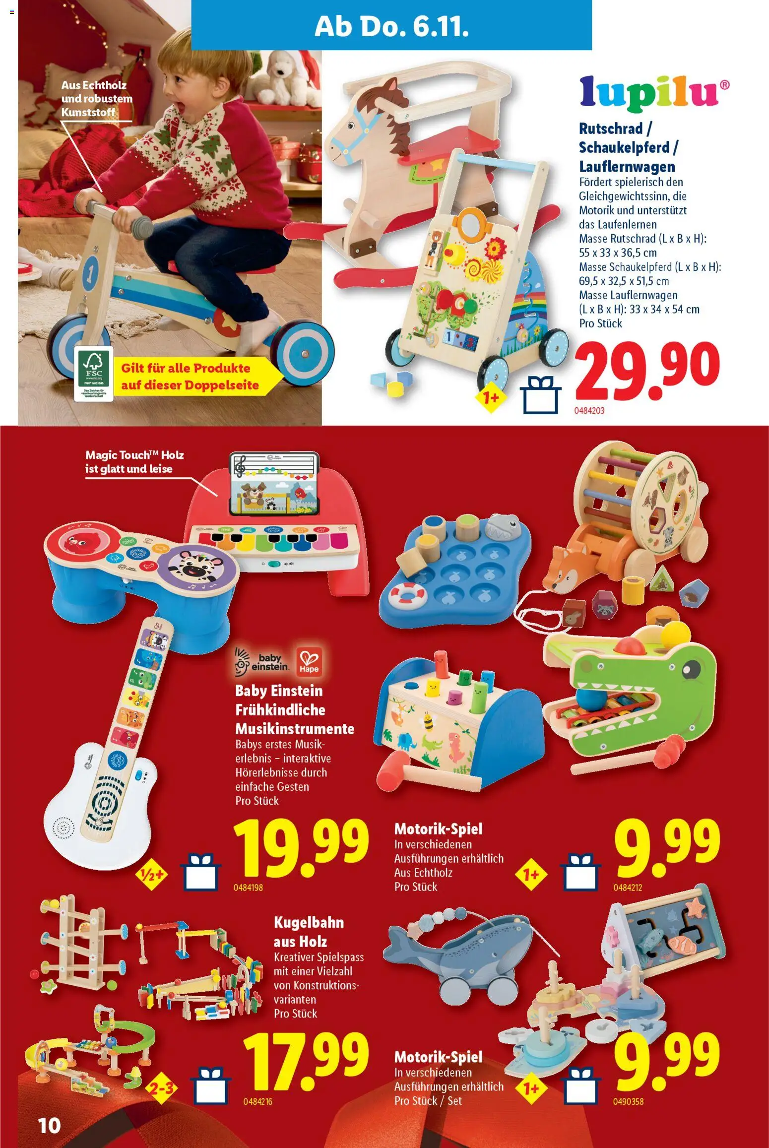 Lidl Aktionen Spielwarenmagazin – gültig ab 30.10.2025 | Seite: 10