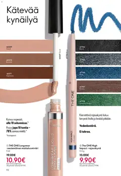 Oriflame-mainoslehti voimassa 01.04.2026 alkaen | Sivu: 92 | Tuotteet: Rajauskynä