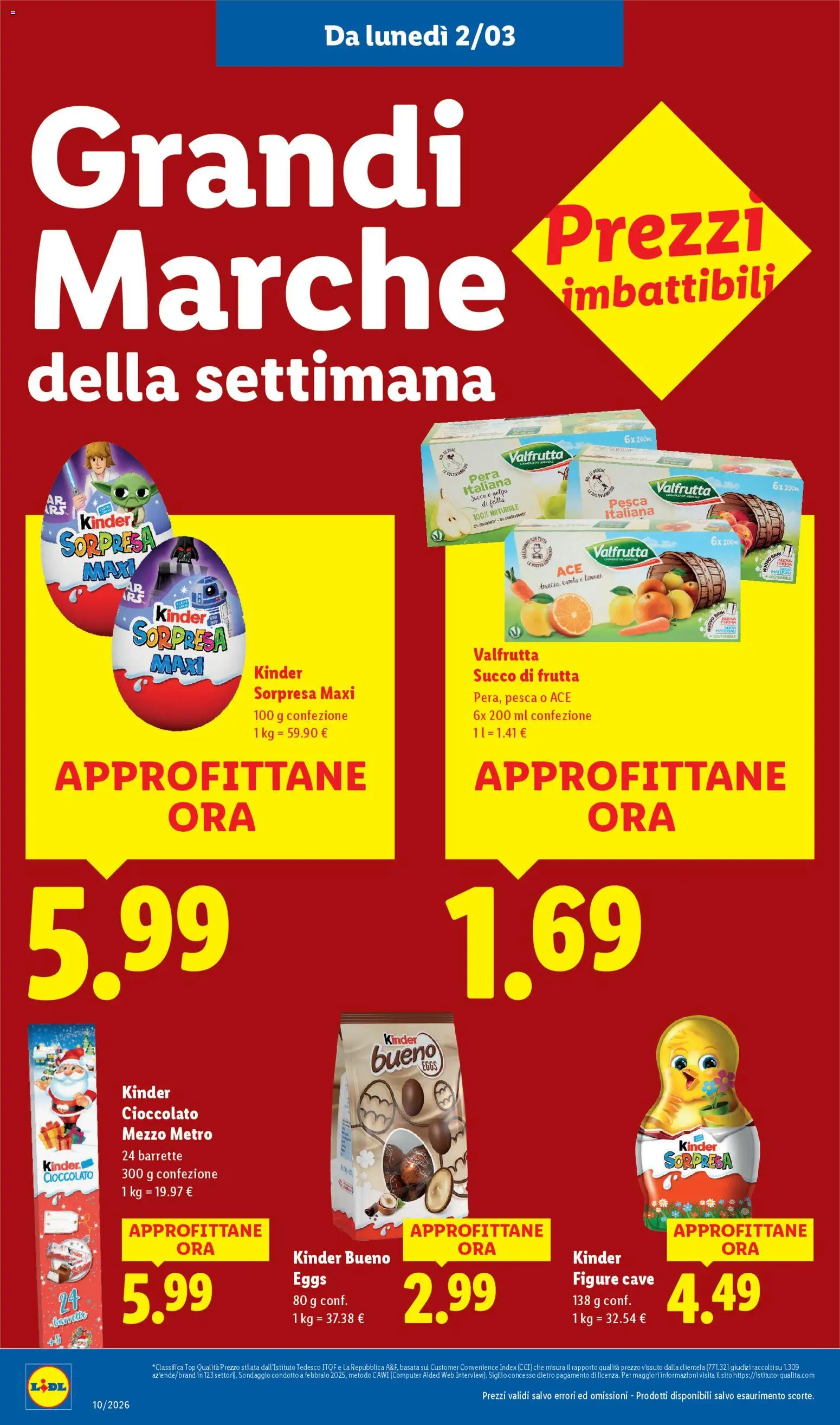 Volantino Lidl del 02.03.2026 | Pagina: 14 | Prodotti: Limone, Top, Pesca, Computer