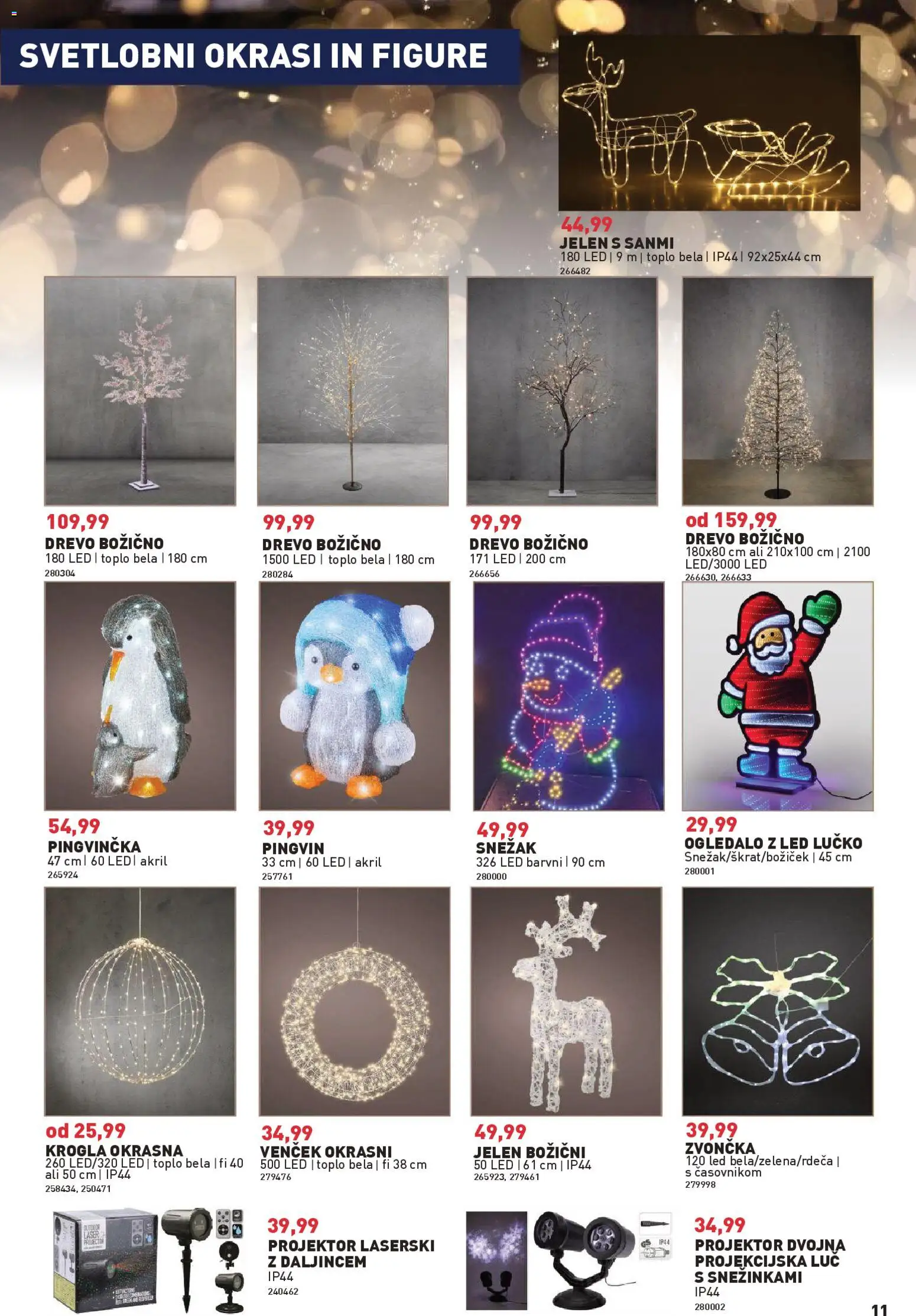 Novi Inpos katalog ponudbe – veljaven od 13.11.2025 | Stran: 11 | Izdelki: Ogledalo