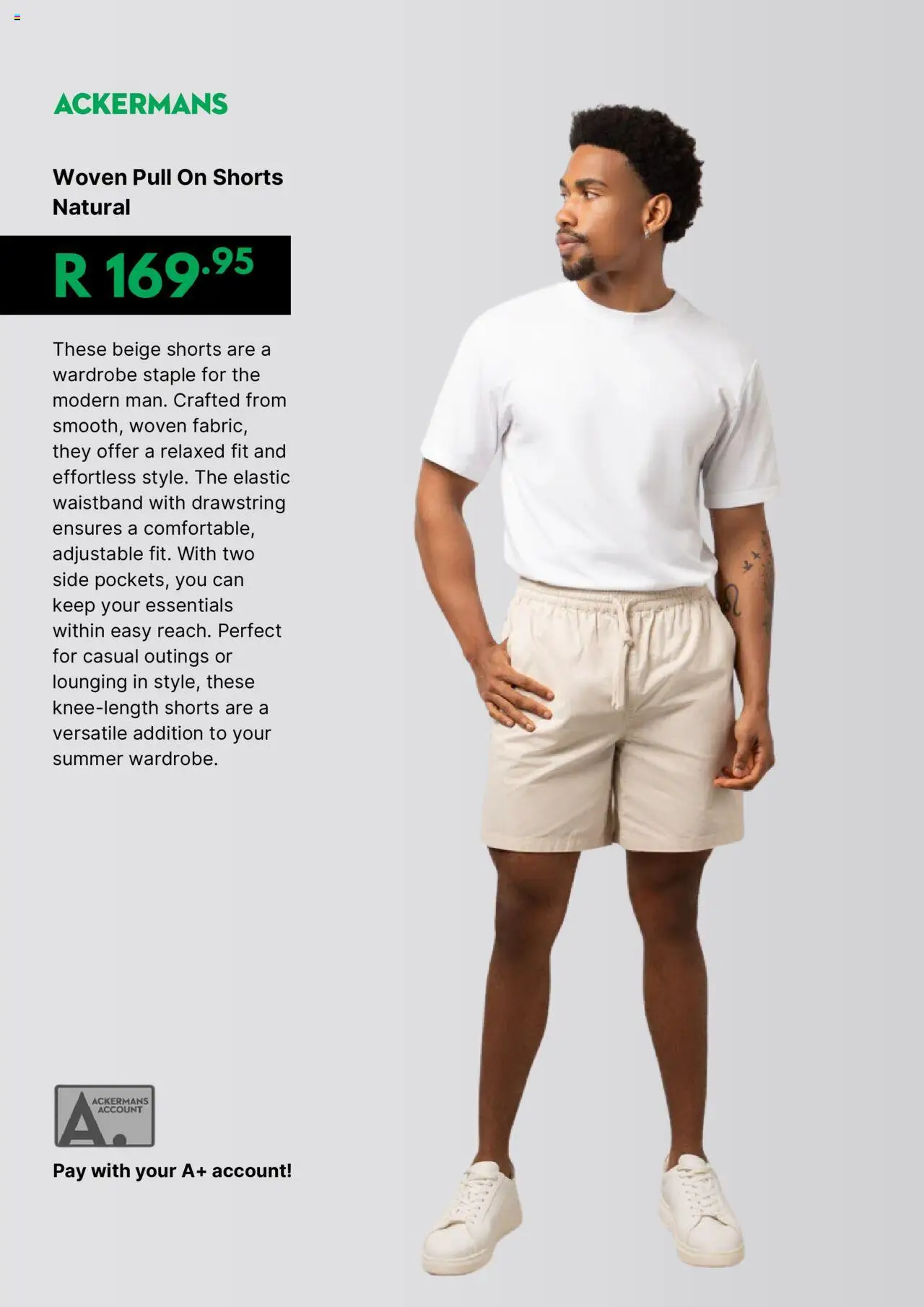 New Ackermans catalogue – valid from 20.10.2025 | Page: 5 | Products: Shorts, Wardrobe
