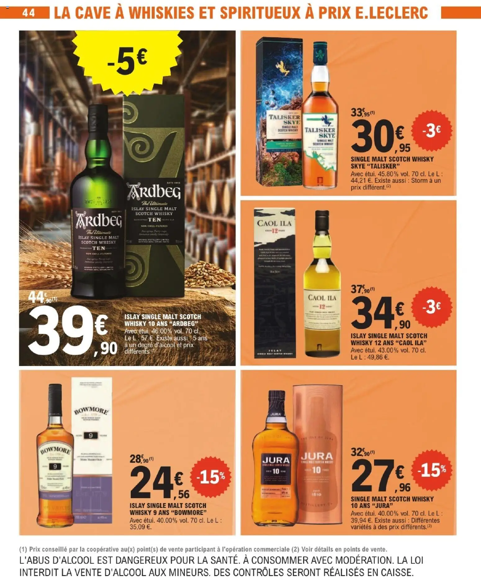 {H1} | Page: 44 | Produits: Whisky, Thé