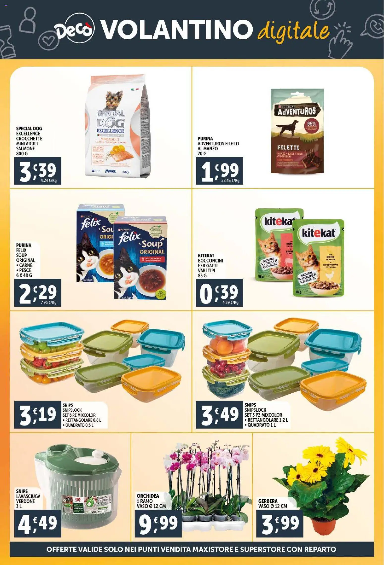 Volantino Decò del 30.01.2026 | Pagina: 30 | Prodotti: Pollo, Lavasciuga, Salsa, Vaso