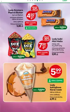 Żabka Gazetka od 16.07.2025 | Strona: 28 | Produkty: Sandwich, Lody Kaktus, Lody