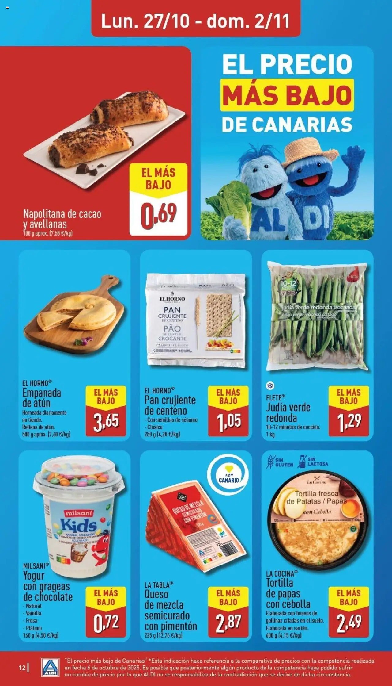 Aldi folleto Canarias │ válido desde el 27.10.2025 | Página: 12