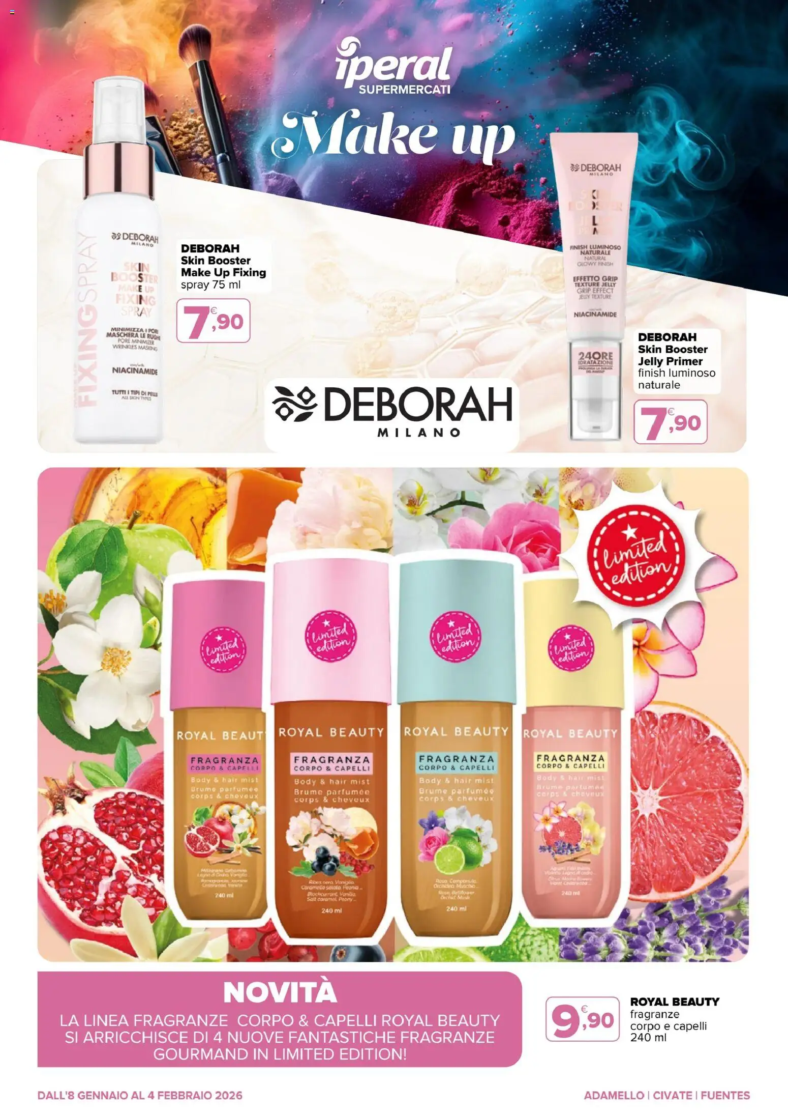 Volantino Iperal del 08.01.2026 | Pagina: 2 | Prodotti: Maschera, Fragranza