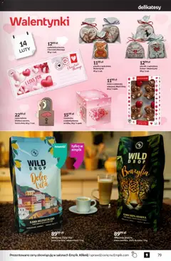Pogląd oferty "Empik promocje" - ważna od 28.01.2026 | Strona: 79 | Produkty: Czekoladowa, Piernik, Kawa, Czekolada