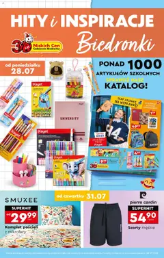 Pogląd oferty "Biedronka gazetka - Okazje tygodnia" - ważna od 28.07.2025